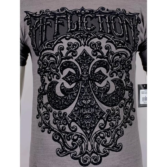 AFFLICTION Men's T-Shirt S/S BRONZE AGE Premium - Picture 9 of 10